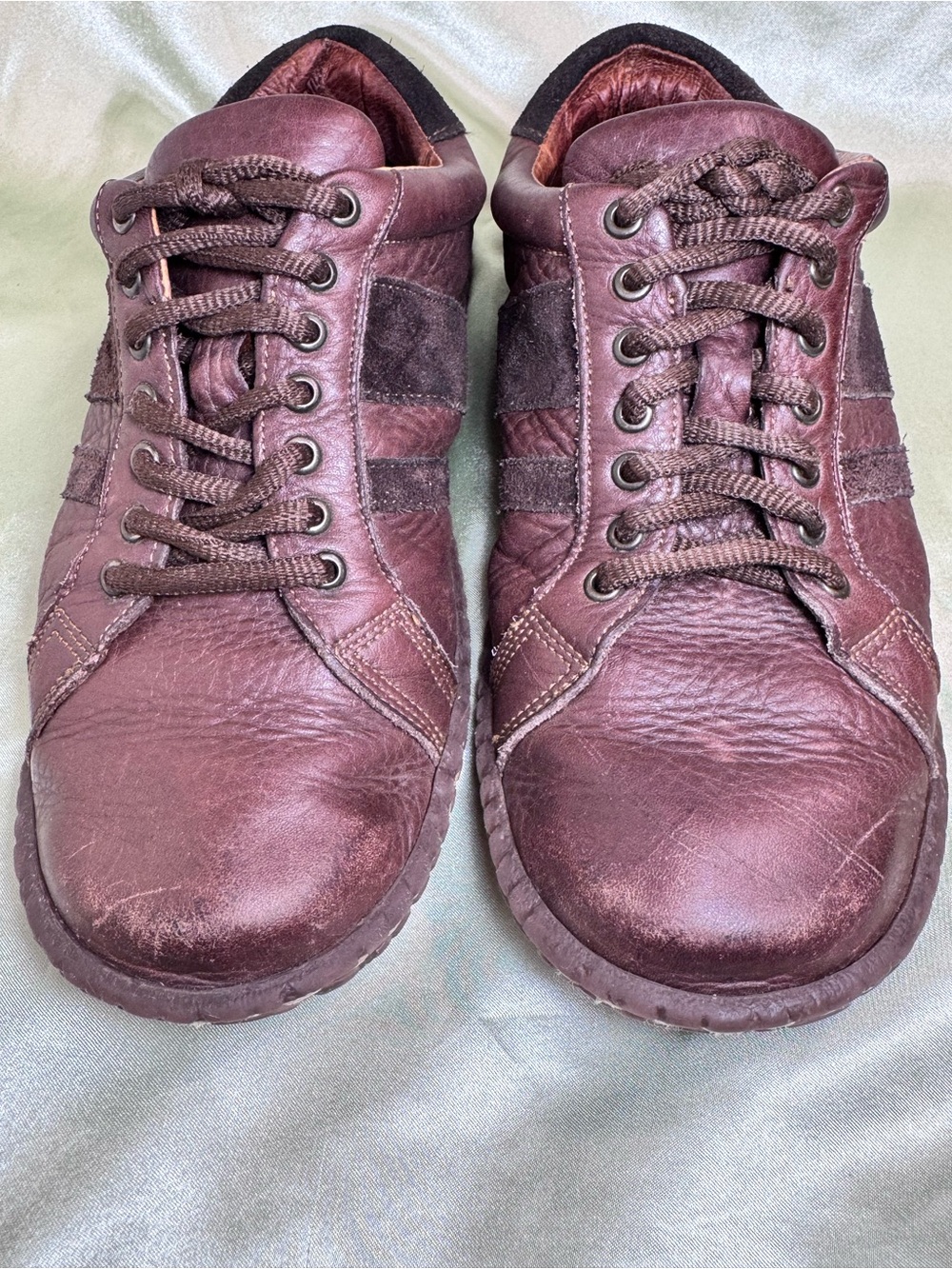 Born Leather Sneakers, Soft and Casual Dark Brown Women’s size 7 (38) - Picture 2 of 9